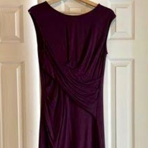 🔥🔥 Kut From the Cloth size 6 Plum knee length sleeveless dress, like new.